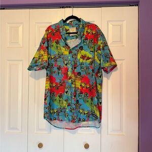 RSVLTS Hulk Hogan vs Ultimate Warrior Mens XXL Shirt